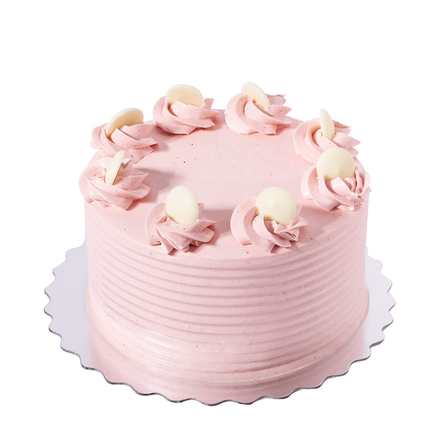 Strawberry Vanilla Cake - Cake Gift - Same Day Vancouver Delivery