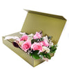Mother’s Day 12 Stem Pink & White Rose Bouquet with Box – Mother’s Day Gifts – Vancouver delivery