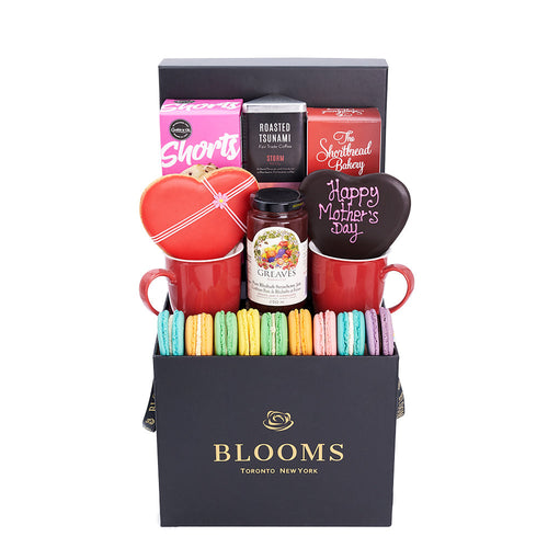 Mother’s Day Gourmet Coffee Gift Box - Gift Basket Set - Same Day Vancouver Delivery
