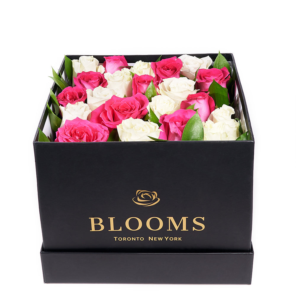 Mother’s Day Red & White Rose Box Gift – Mother’s Day Gifts – Vancouver delivery