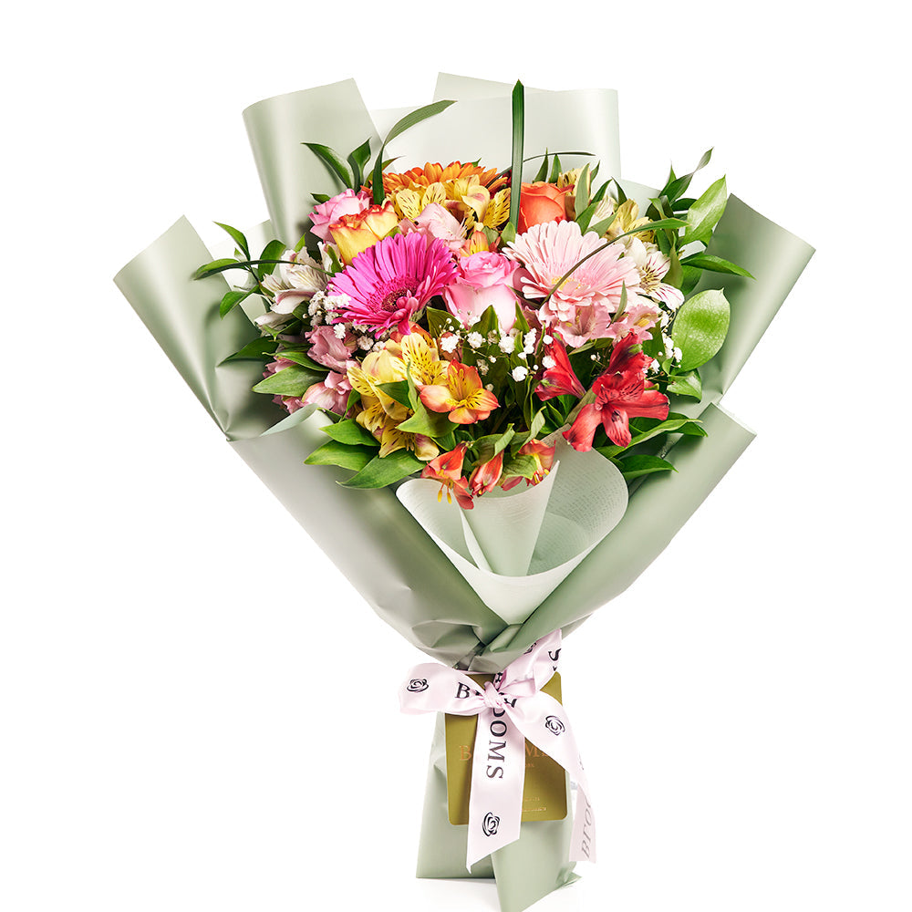 Parisian Brilliance Peruvian Lily Bouquet, Mixed Floral Bouquet Gifts from Vancouver Blooms - Same Day Vancouver Delivery.