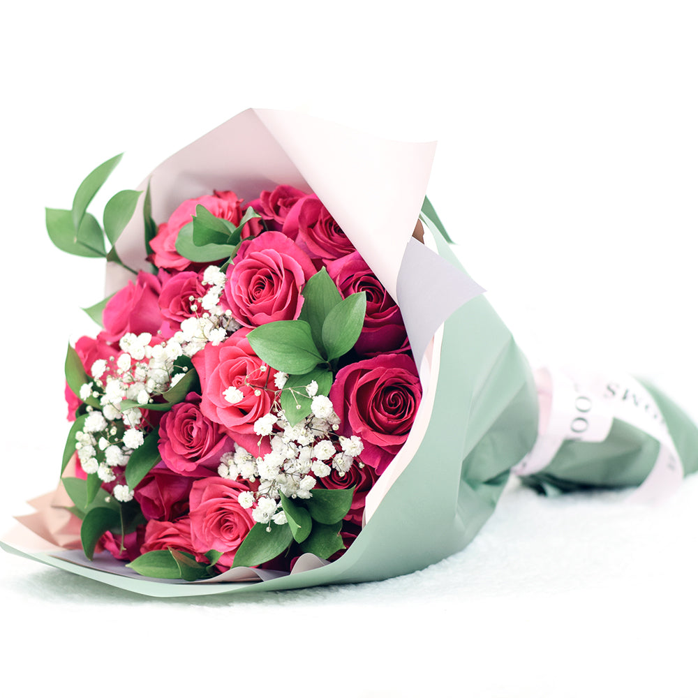 Pink Passion Rose Bouquet