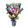 Prime Luxury Rose Bouquet, Red and Blue Rose Bouquet, Flower Gifts from Vancouver Blooms - Same Day Vancouver Delivery.