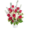 Rose & hydrangea floral arrangement. Same Day Vancouver Delivery. 