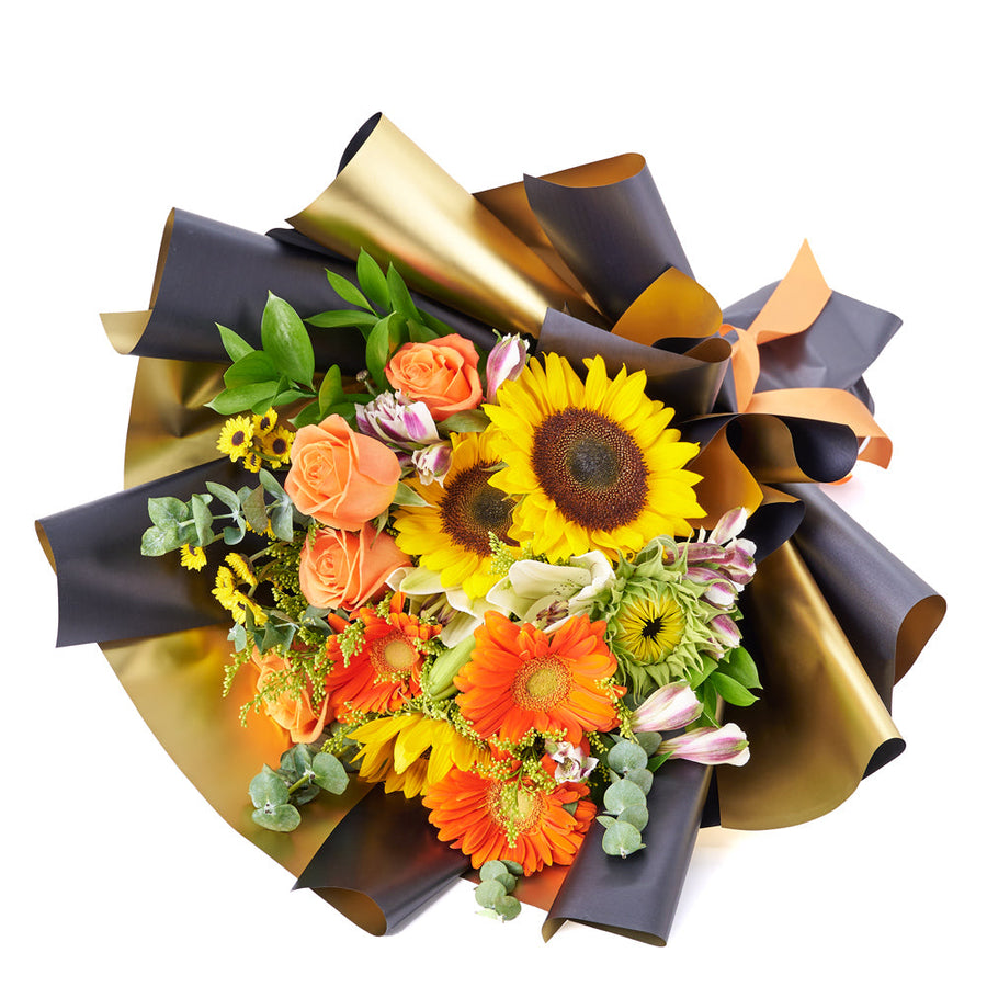 Let Your Life Shine Sunflower Bouquet, Flower Gifts from Vancouver Blooms - Same Day Vancouver Delivery.