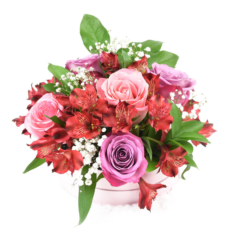 Livewire Lilies Chocolate & Flower Gift, Chocolate with Fresh Lily Flower Gifts from Vancouver Blooms - Same Day Vancouver Delivery.