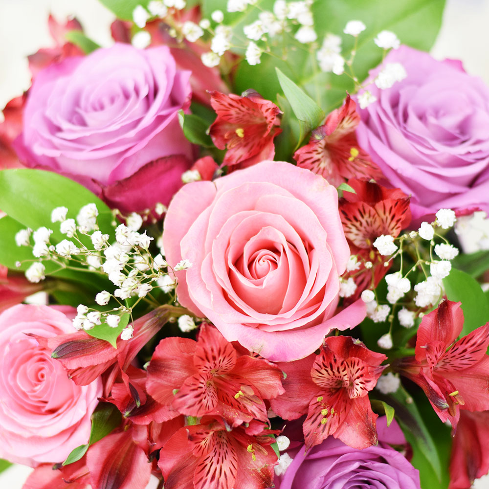 Vancouver Same Day Flower Delivery - Vancouver Flower Gifts - Soft Radiance Mixed Arrangement