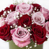 Elegant Rose Duo Arrangment - Mixed Roses - Mother's Day Gift - Same Day Vancouver Delivery