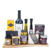 The Tuscany Wine Gift Basket - Wine, Cheese, Crackers Salmon, Gourmet Gift Set - Vancouver Delivery