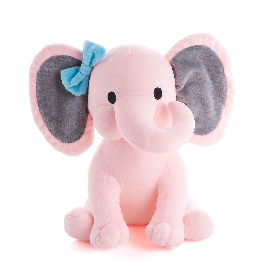 Large Pink Plush Elephant, Baby Gifts, Baby Plushies, Baby Girl Gifts, Vancouver Delivery