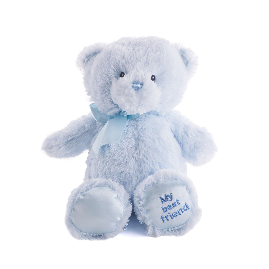 Blue Best Friend Baby Plush Bear, Baby Boy Plushies, Baby Toys, Baby Plushies, Plushy Toys, Vancouver Delivery